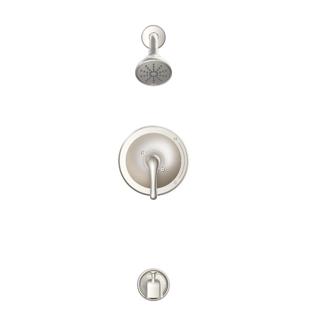 Gerber® G00G9317BNTC Trim Kit, 1.75 gpm Shower, ADA-Compliant, Brushed Nickel
