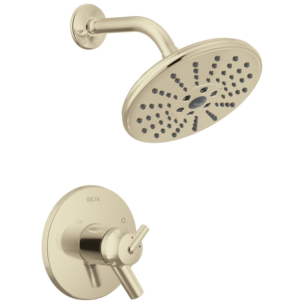 DELTA® T17T259-PNH2O Trinsic® TempAssure® 17T Series Thermostatic H2OKinetic® Shower Trim, Polished Nickel