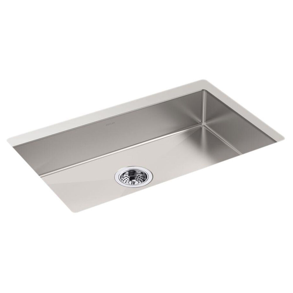 Kohler® 33156-NA K-33156 Strive Sink, Rectangle Shape, Undermount Mounting, ADA-Compliant, Stainless Steel