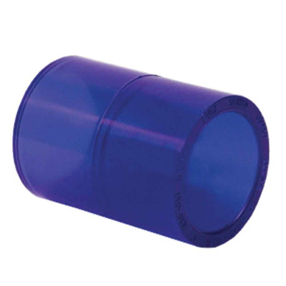 Spears® 829-040BL Low Extractable Coupling, 4 in Nominal, Socket End Style, SCH 80/XH, PVC