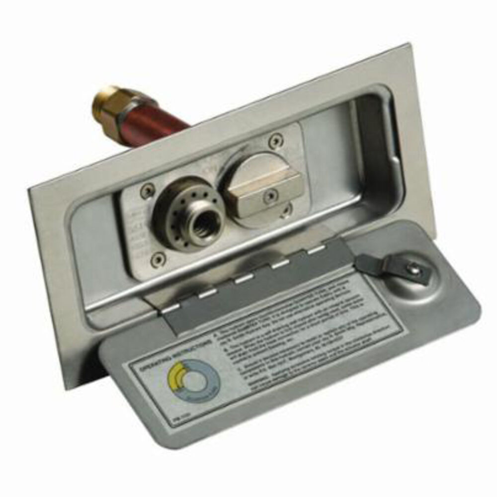 Guardian Dual Check® 5519 (-12) Quarter Turn Wall Hydrant, 3/4 x 1/2 in Nominal, MNPT x FNPT End Style, 12 in THK Wall, 3-3/16 x 8-1/2 in Wall Opening
