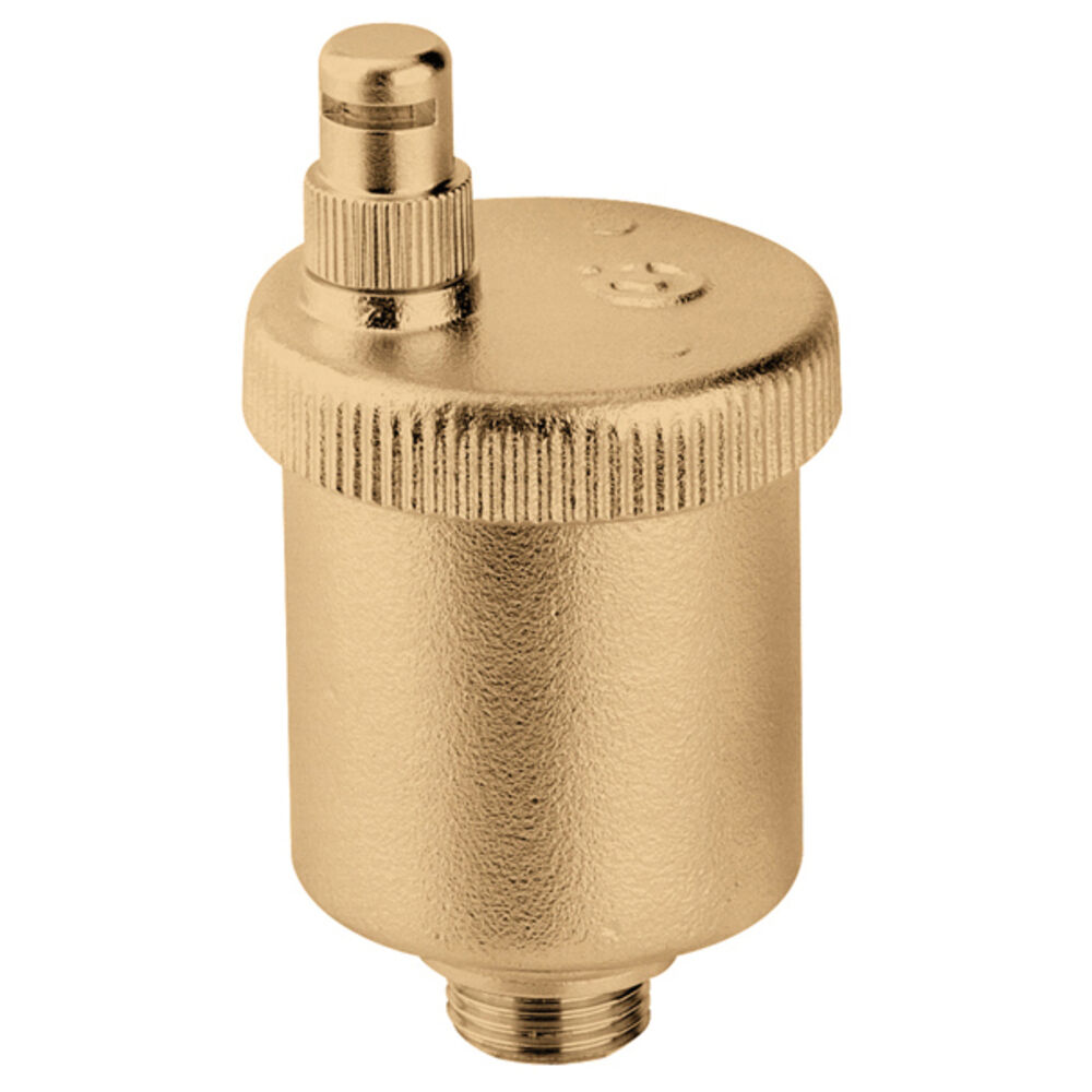 MINICAL® 502043A Automatic Air Vent, 1/2" Nominal, MNPT Connection, 150 psi Max, 250 deg F, Brass