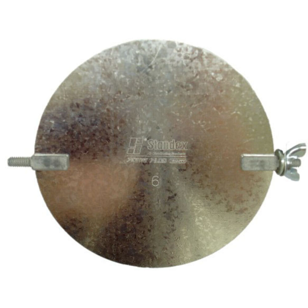 Snappy™ 08-12 Duct Damper w/ 2-Pin, 12" Damper, Steel, Hot Dipped Galvanized