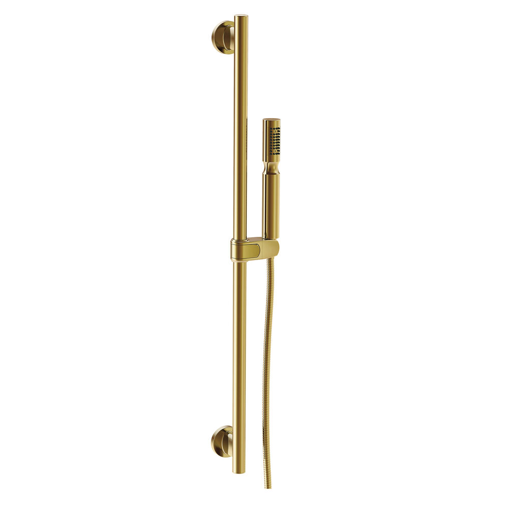 D461707BB Versa™ Slide Bar Assembly With Showerstick™ D465006 Handshower, 1.75 gpm Flow Rate, 72 in L Hose, Brushed Bronze, Import