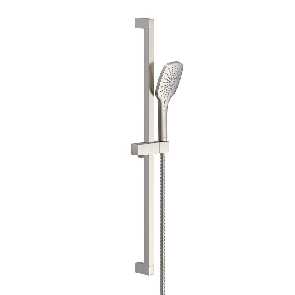 D461738BN Versa Hand Shower, 3-Function Shower Head, 1.75 gpm Flow Rate, 72 in L Hose, 1/2-14 NPSM Connection, Brushed Nickel, Import
