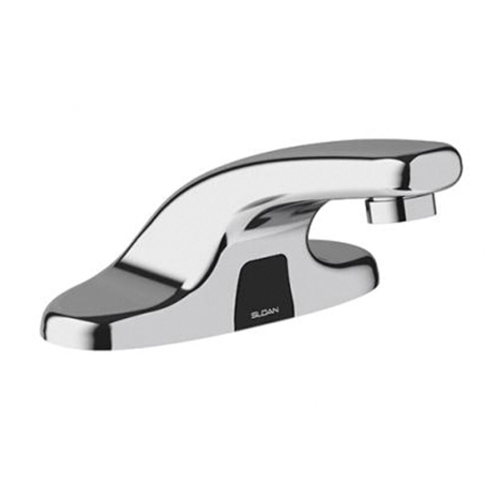 Sloan® 3365330BT ETF-600 Optima® Electronic Sensor Activated Faucet, 0.5 gpm, Polished Chrome