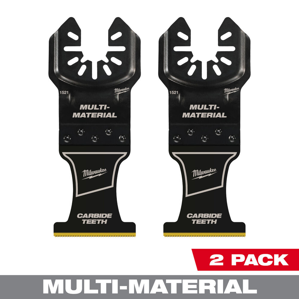 Milwaukee® Tool 49-25-1522 OPEN-LOK™ 2-Piece End Cut Blade Set, Carbide
