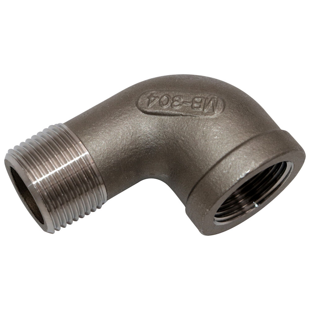 K403-12 Street 90 deg Elbow, 3/4", FNPTxMNPT, 150 lb, 304/304L Stainless Steel