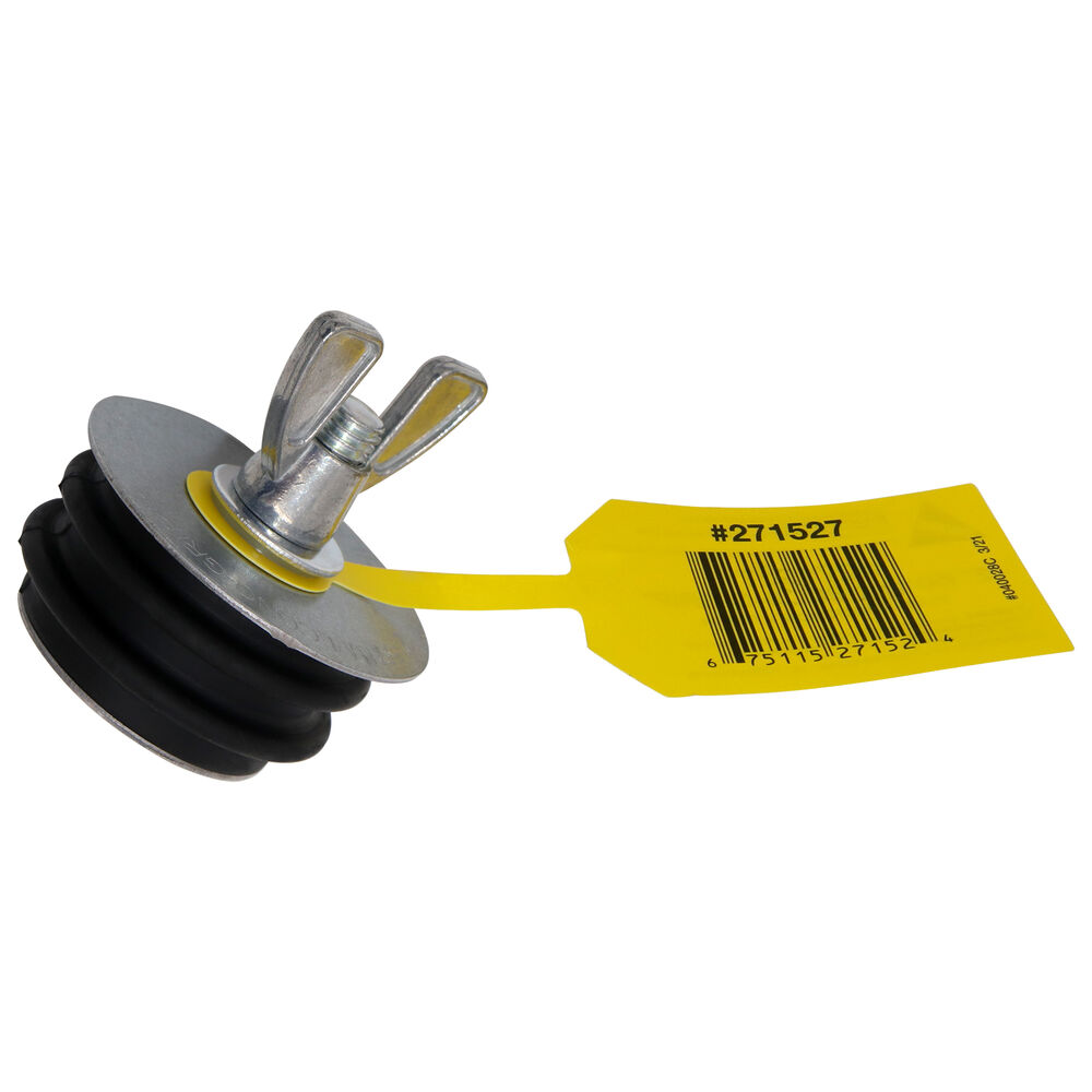Cherne® Econ-O-Grip® 271527 Mechanical Pipe Plug, 2" Pipe, 2 psi, Galvanized Steel