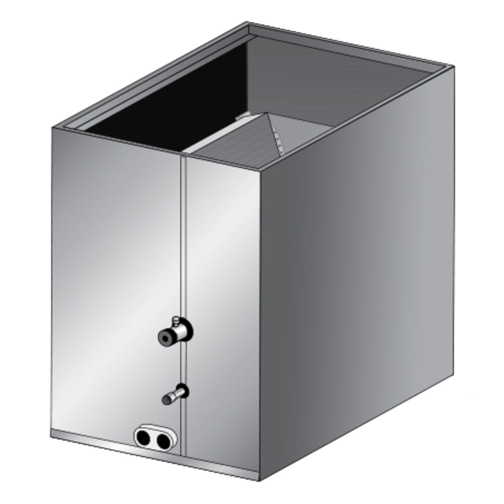 EAD4X-50/60C Omniguard™ Cased Downflow Evaporator Coil, 4 to 5 Ton, 800 to 2000 cfm, R-410A Refrigerant, 21" Gas Furnace Compatible