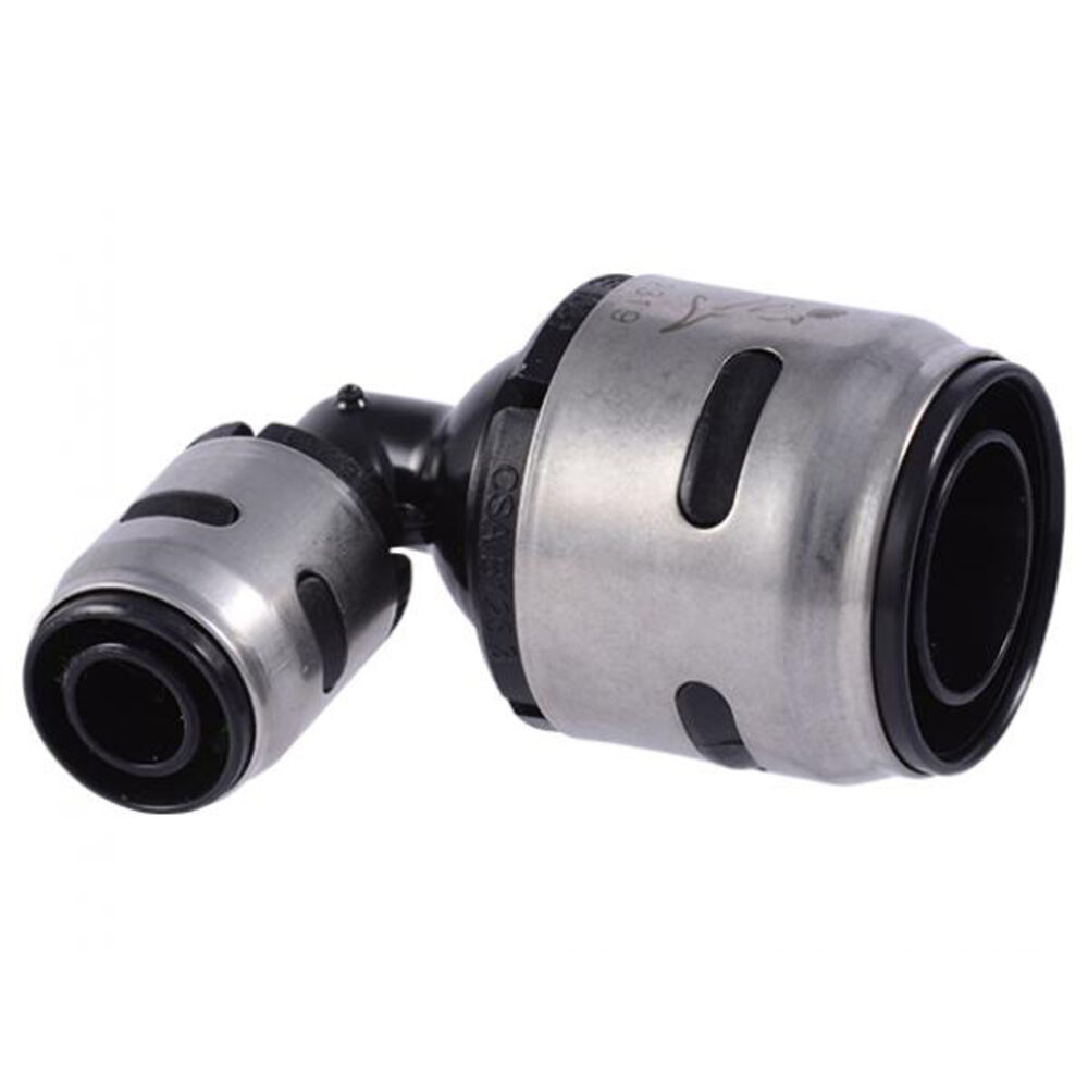 K277WP2 EvoPEX™ 1"x1/2" Reducing 90 deg Elbow, Push-to-Connect, Polyphenylsulfone, Domestic