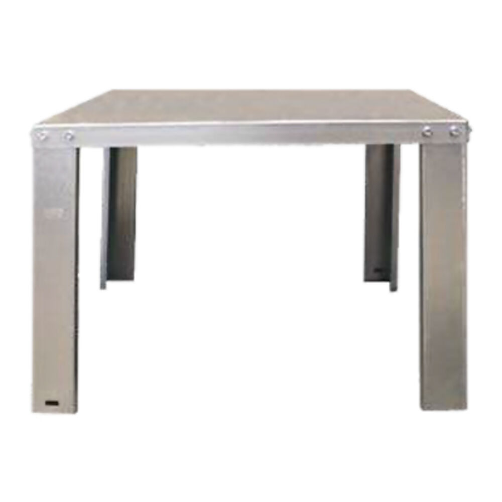 40-S-30-U QUICKSTAND™ 30"x16" Unassembled 100 to 120 gal Water Heater Stand, 1350 Load Capacity, Galvanized Steel