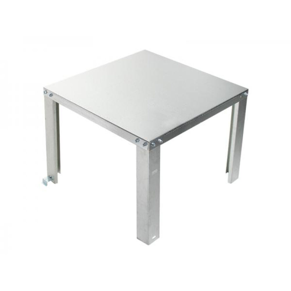 40-S-22-A QUICKSTAND™ 22"x16" Assembled 50 gal Water Heater Stand, 650 Load Capacity, Galvanized Steel