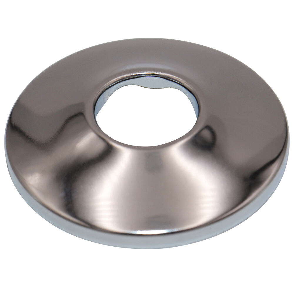 Dearborn® 1099A Low Pattern Flange, 7/8 in OD, Steel, Chrome Plated