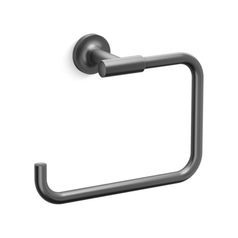 K-14441-BGP Purist® Towel ring, Vibrant Brushed Graphite