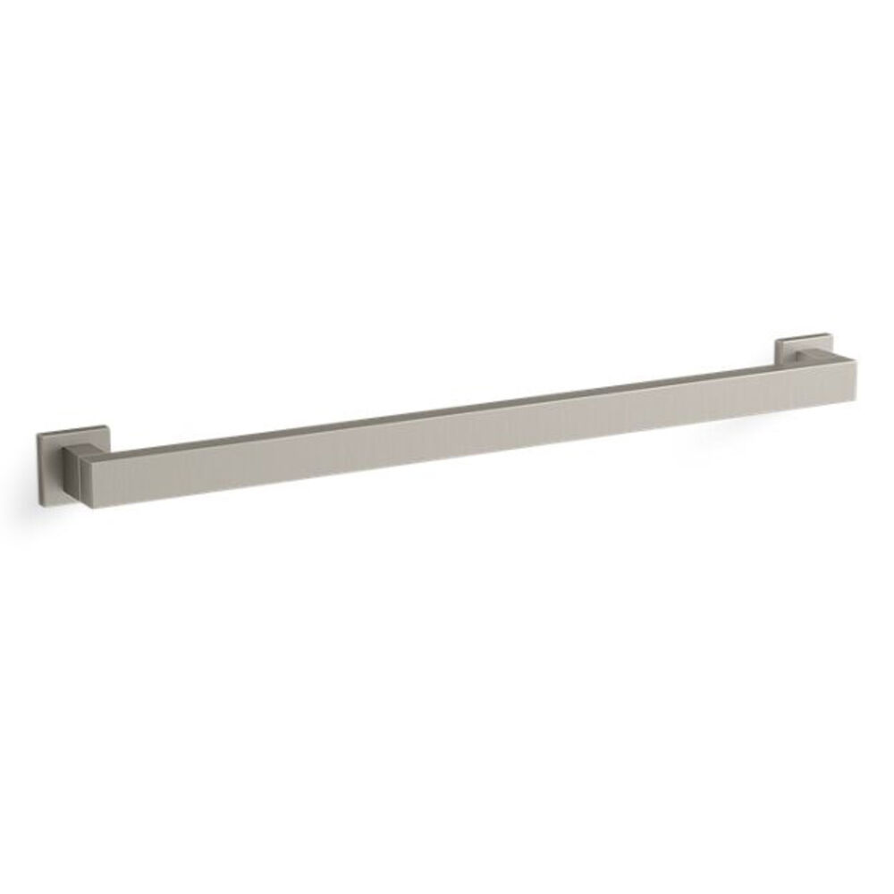 K-23295-BN Square 24" Grab Bar, Vibrant Brushed Nickel