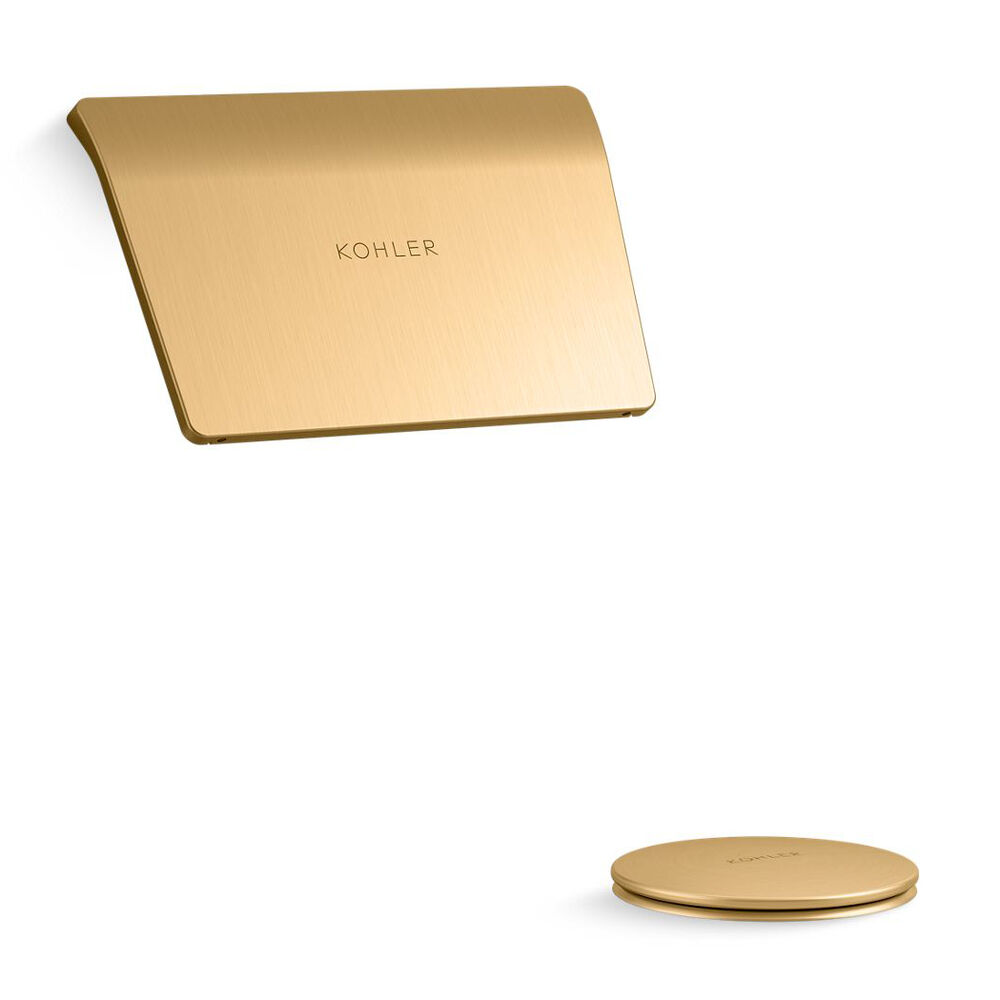 K-23857-2MB Tea-for-Two® Bath Drain Trim, Vibrant Brushed Moderne Brass