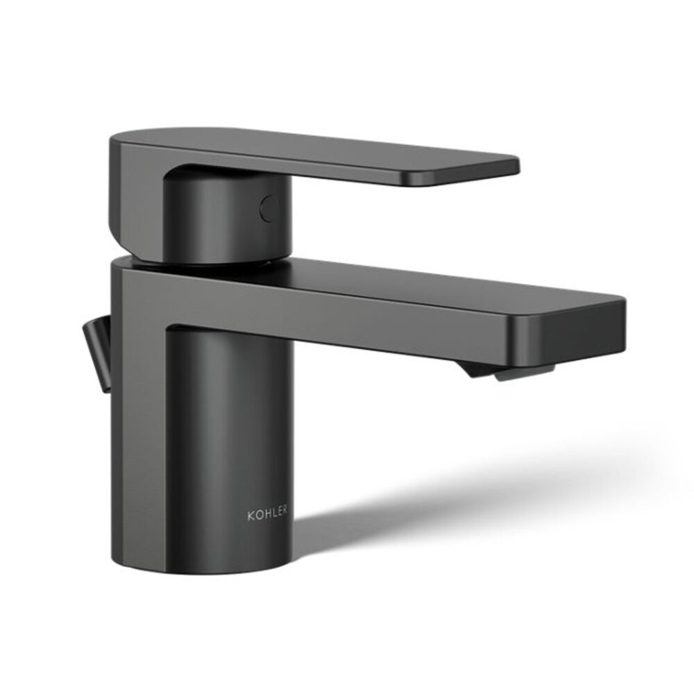 K-24804-4-BL Parallel® Low Single-Handle Bathroom Faucet, 1.2 gpm, Matte Black