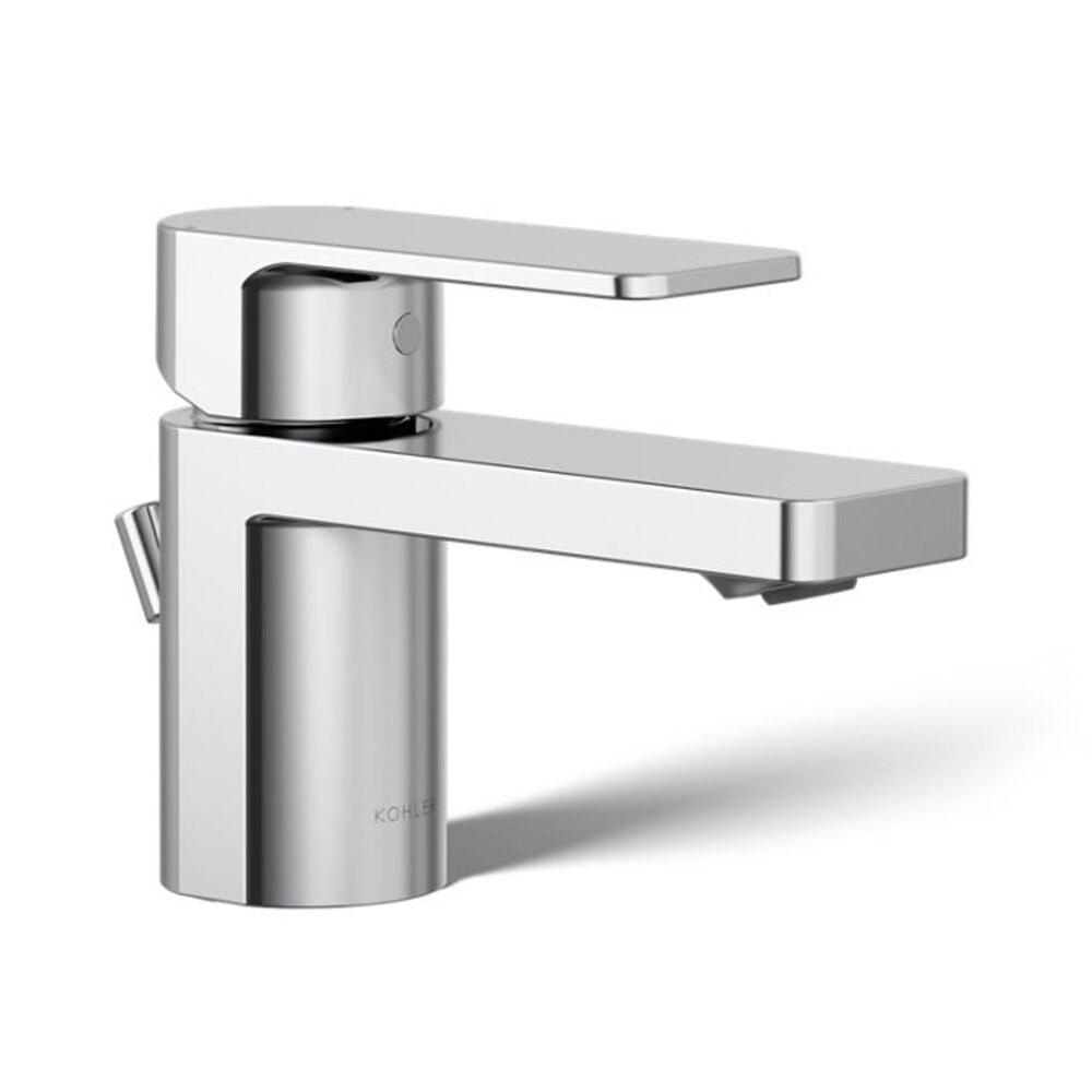K-24804-4-CP Parallel® Low Single-Handle Bathroom Faucet, 1.2 gpm, Polished Chrome