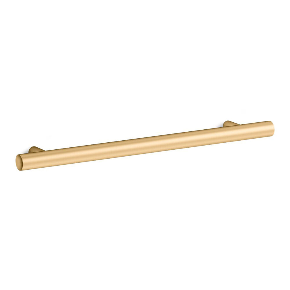 K-25499-2MB Purist® 7" Cabinet pull, Vibrant Brushed Moderne Brass