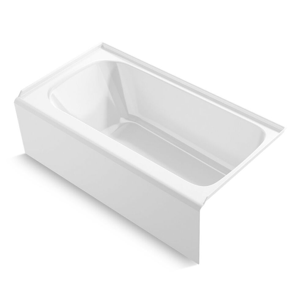 K-25831-RA-0 Avec® 60" x 32" Alcove Bath, Right Drain, White