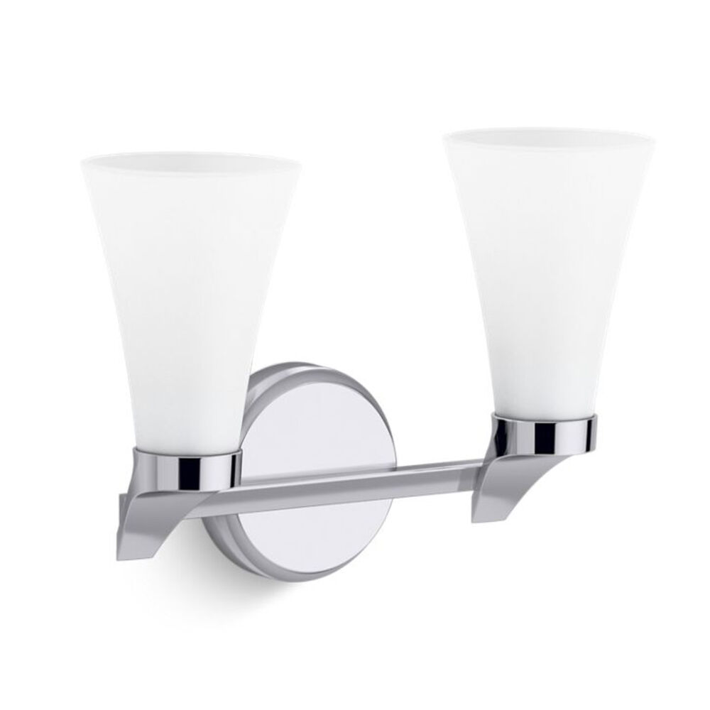 K-26847-SC02-CPL Simplice™ Two-Light sconce, Polished Chrome