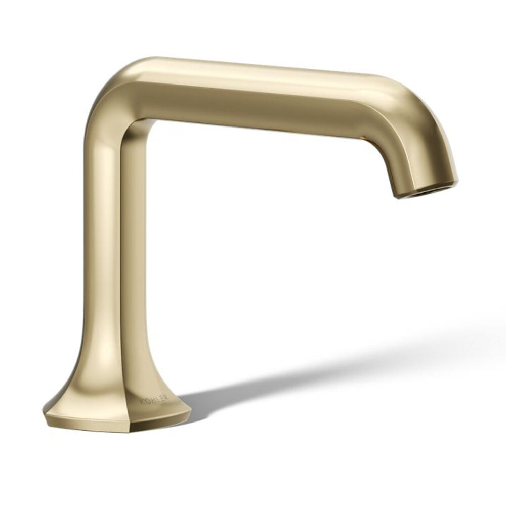 K-27009-N-AF Occasion® Bathroom Faucet Spout w/ Straight Design, 0.5 gpm, Vibrant French Gold