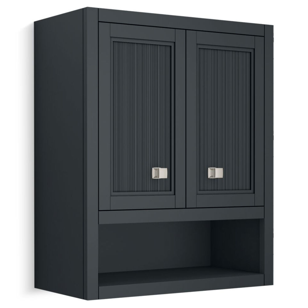 K-33541-ASB-1WX Hearthaven® 24" x 28" Wall Cabinet, Slate Grey