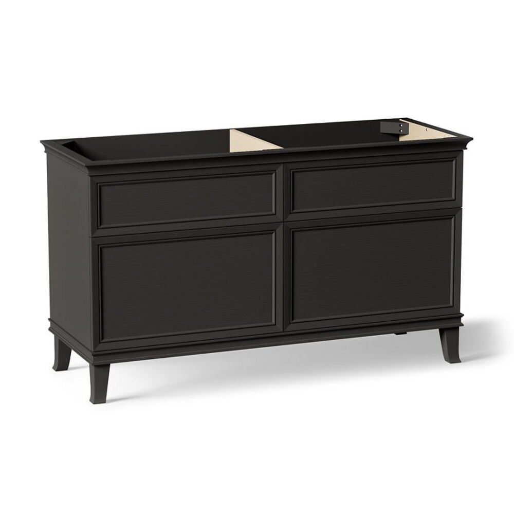 K-33560-BWK Artifacts™ 60" Bathroom Vanity Cabinet, Carbon Oak