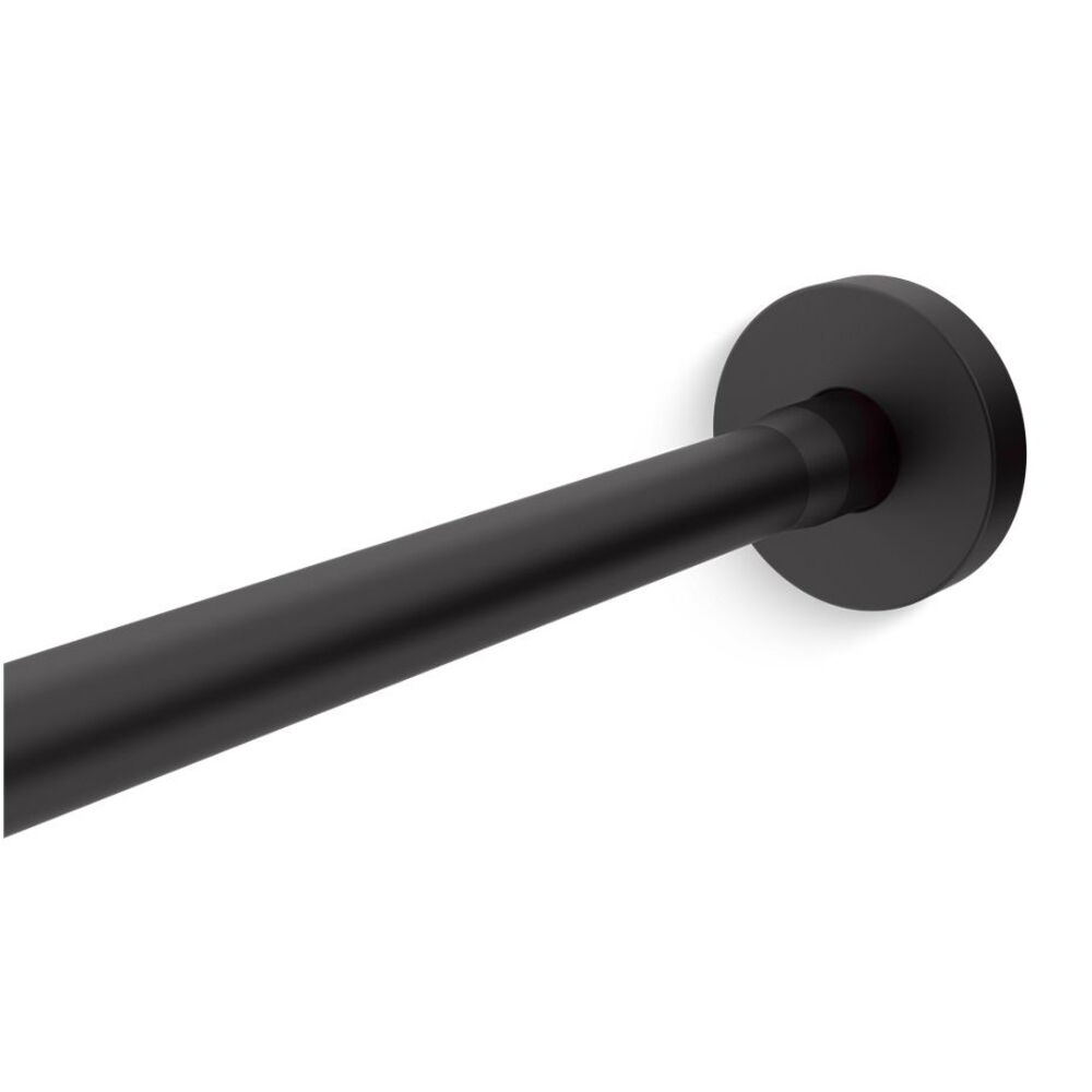 K-33810-BL Elate® Shower Rod, Matte Black