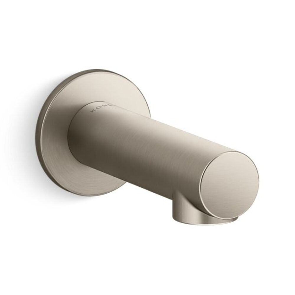 K-33967-BN Elate® Wall-Mount Bath Spout, Vibrant Brushed Nickel