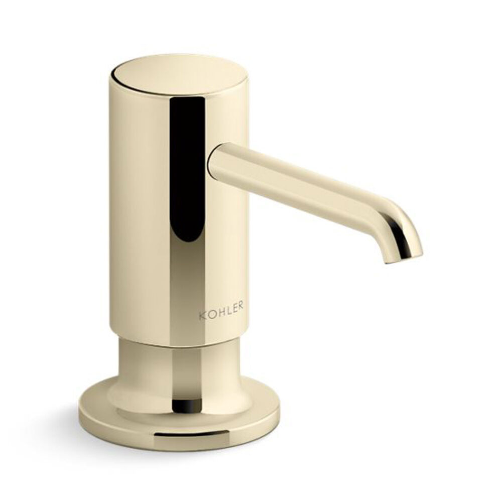 K-35761-AF Purist® Soap/Lotion Dispenser, Vibrant French Gold