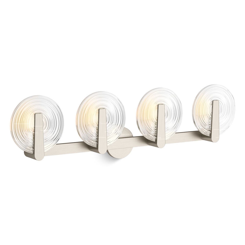 K-38399-SC04S-BNL Hint® Four-Light sconce, Brushed Nickel