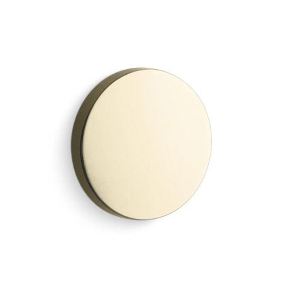 K-6324-AF Iron Plains® Overflow cap for Iron Plains® Bathroom Sinks, Vibrant French Gold