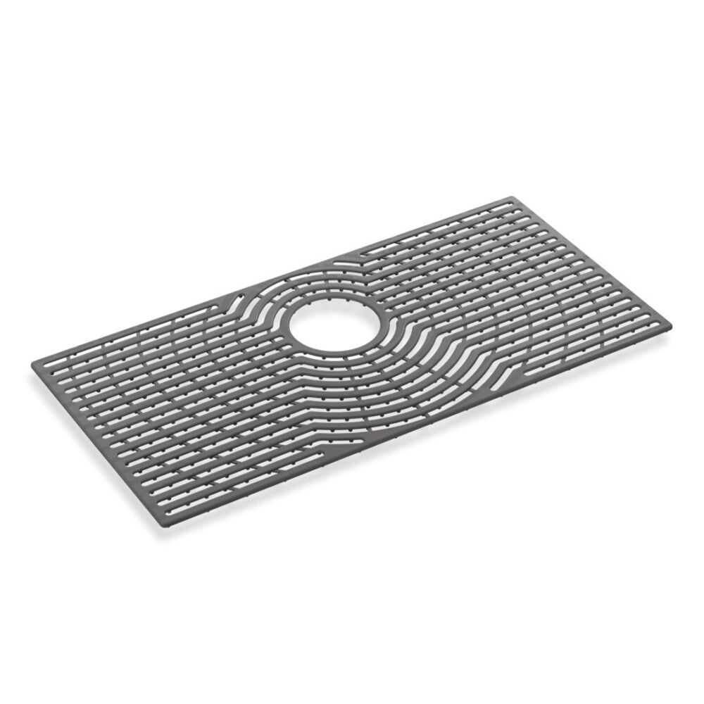 K-78956-ASH Silicone Sink mat, Ash Grey