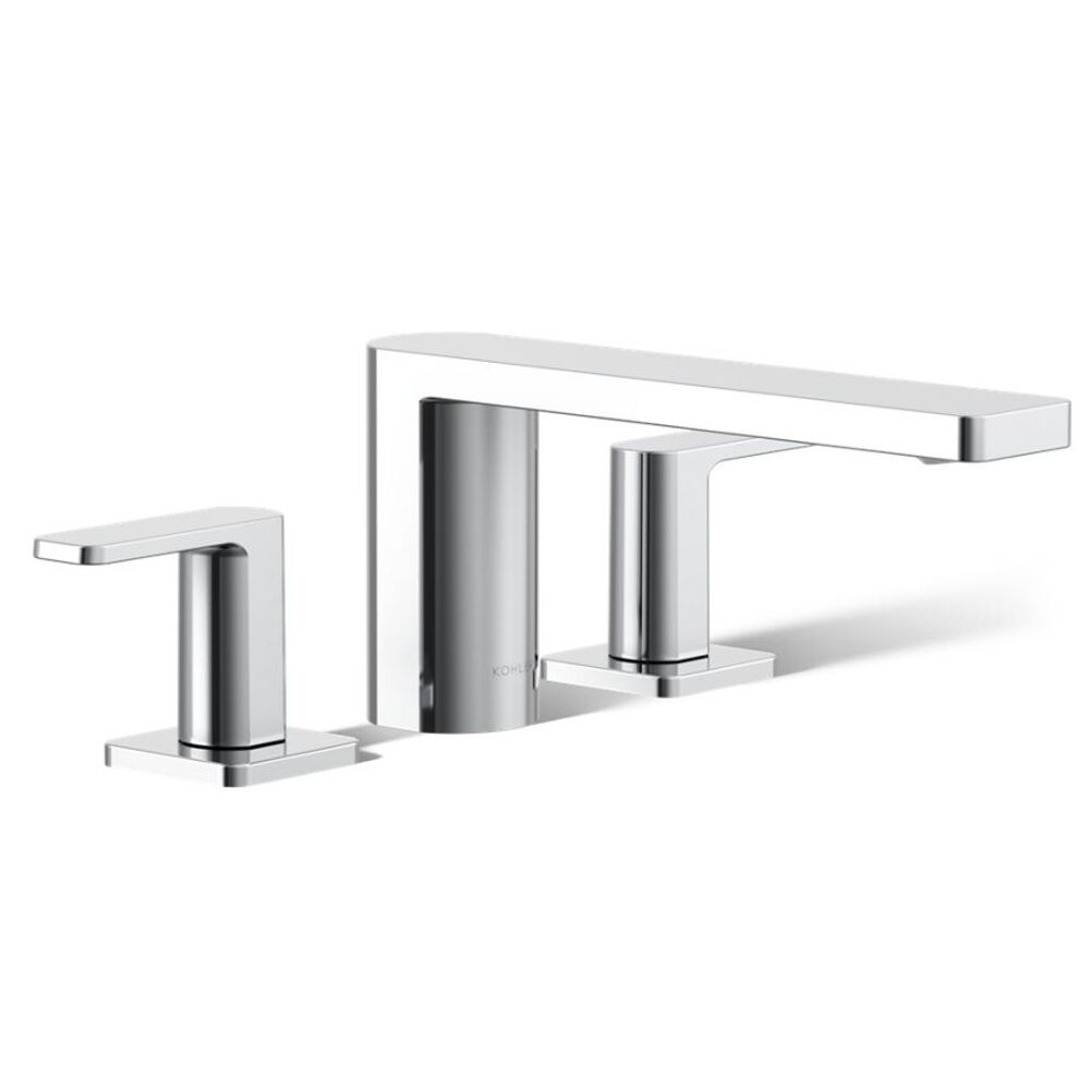 K-27121-4-CP Parallel® Deck-Mount Bath Faucet, Polished Chrome