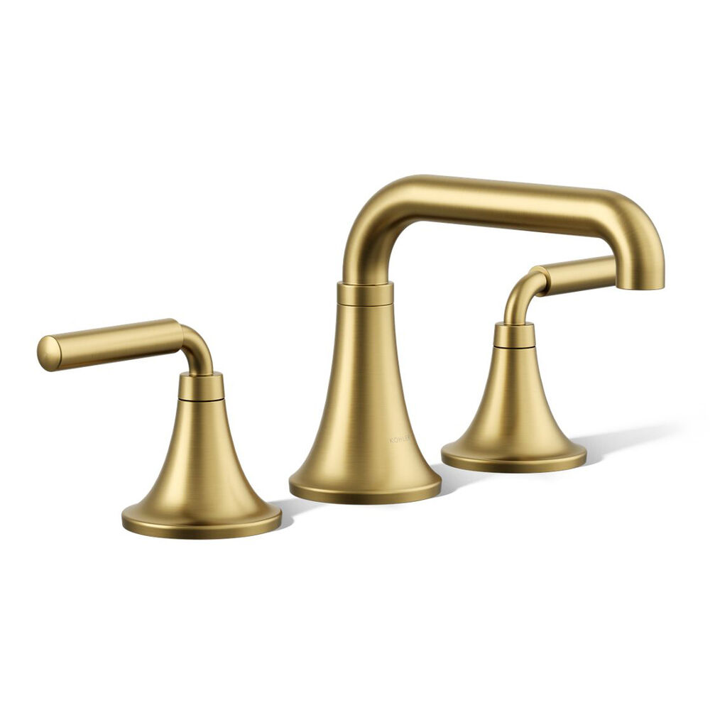 K-27416-4-2MB Tone™ Widespread Bathroom Faucet, 1.2 gpm, Vibrant Brushed Moderne Brass