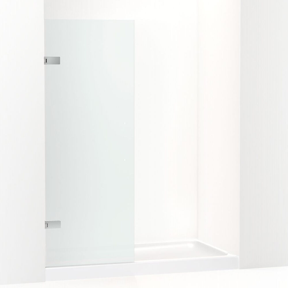 K-27718-10L-CP Composed™ 3/8" moving panel glass and hinges, Polished Chrome
