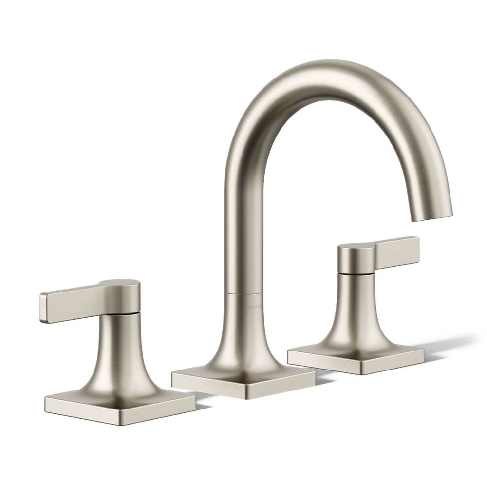K-28125-4-BN Venza® Widespread Bathroom Faucet, 1.2 gpm, Vibrant Brushed Nickel