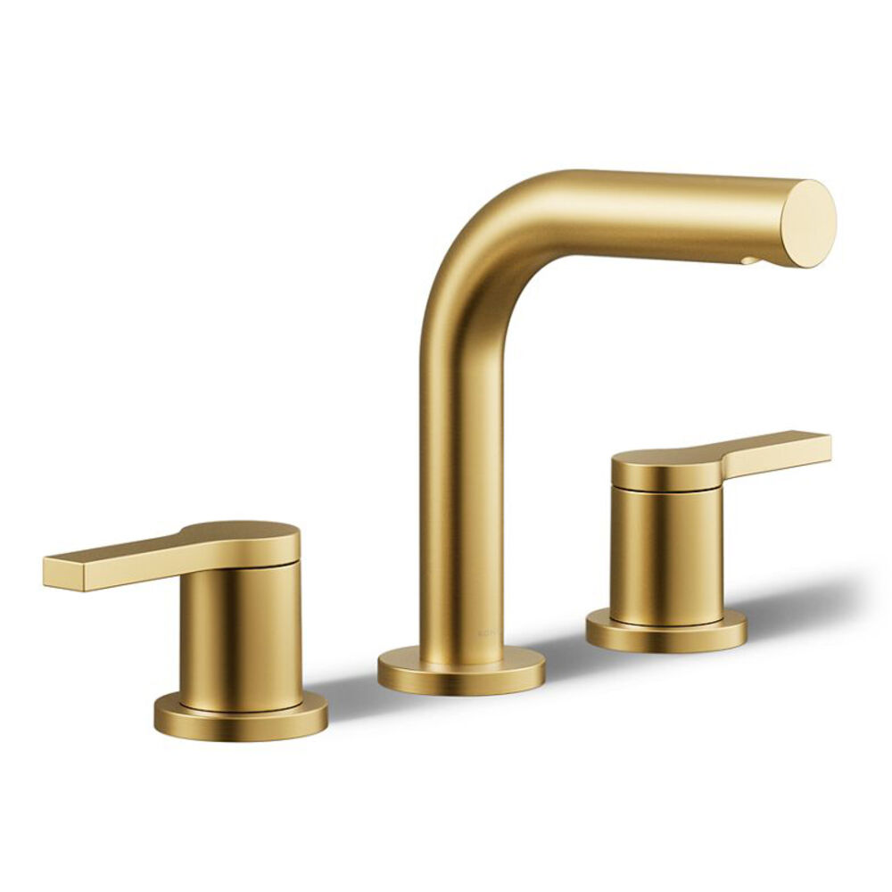K-33592-4K-2MB Elate® Widespread Bathroom Faucet, 1.0 gpm, Vibrant Brushed Moderne Brass