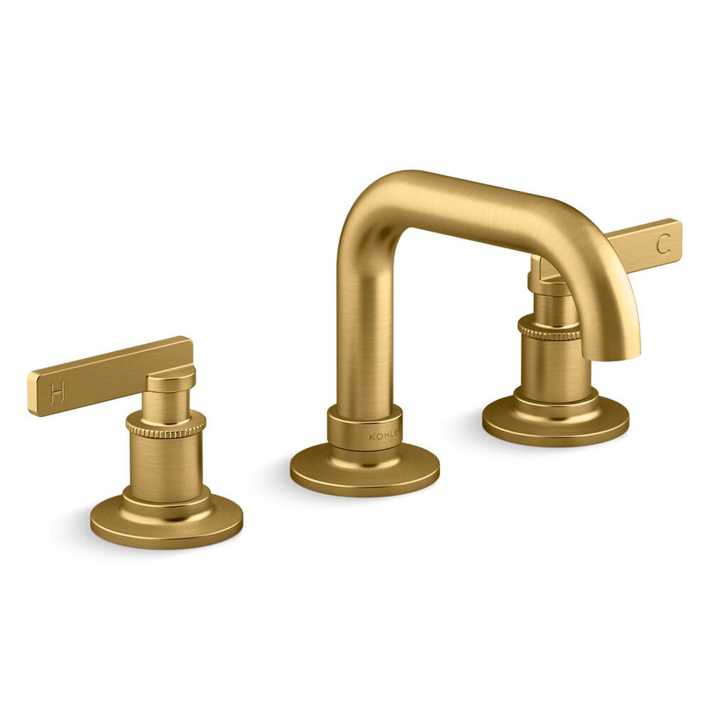 K-35908-4-2MB Castia™ by Studio McGee Widespread Bathroom Faucet, 1.2 gpm, Vibrant Brushed Moderne Brass