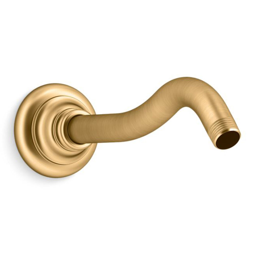 K-72775-2MB Artifacts® Shower arm and flange, Vibrant Brushed Moderne Brass
