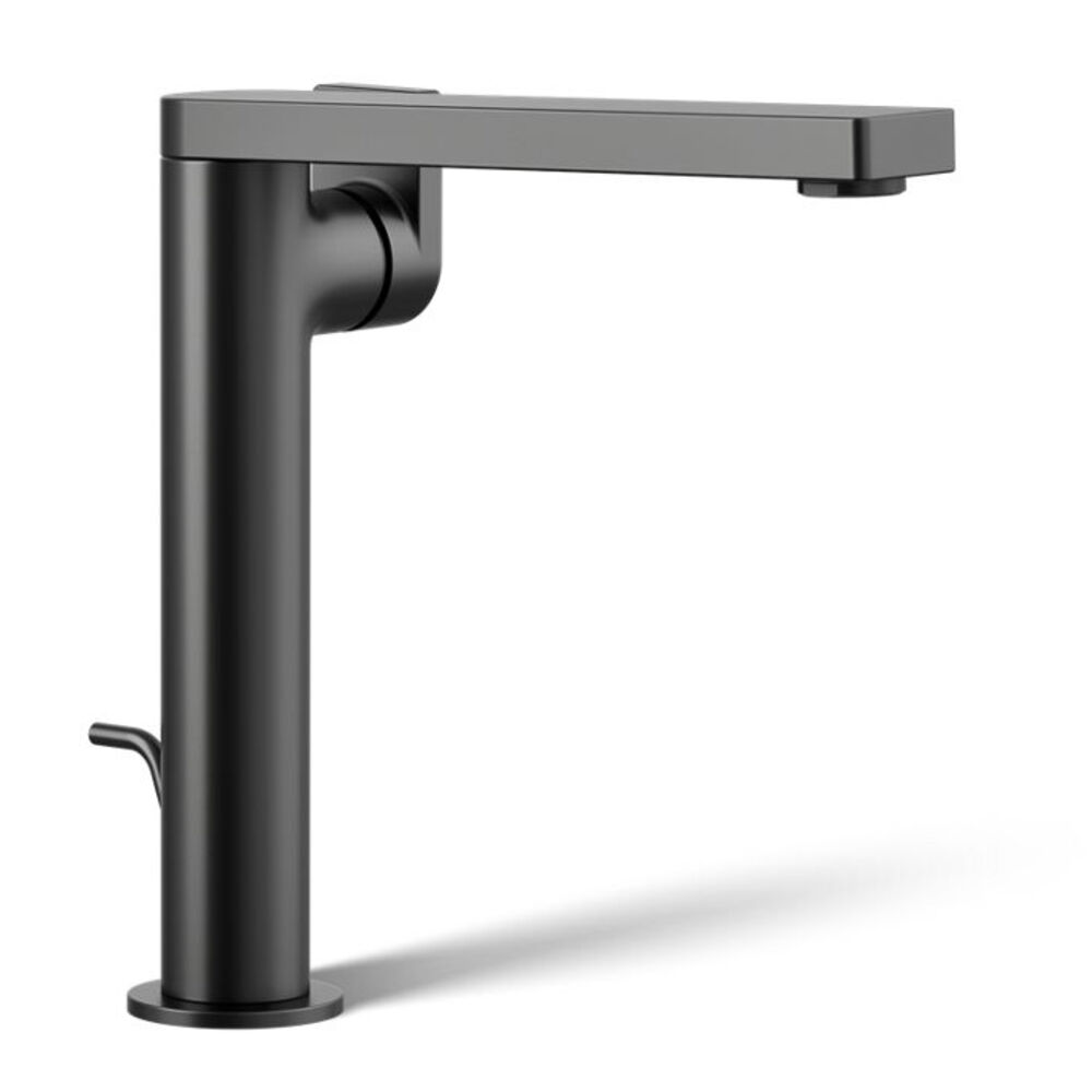 K-73168-4-BL Composed® Tall Single-Handle Bathroom Faucet w/ Lever Handle, 1.2 gpm, Matte Black