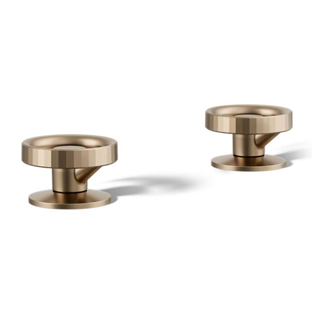 K-77974-9-BV Components® Industrial Bathroom Faucet Handles, Vibrant Brushed Bronze