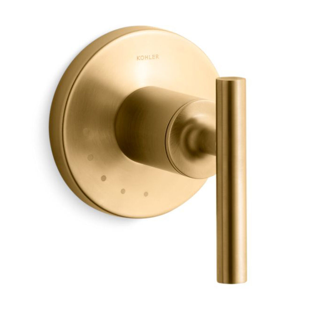 K-T14490-4-2MB Purist® MasterShower® Volume control Valve Trim w/ Lever Handle, Vibrant Brushed Moderne Brass