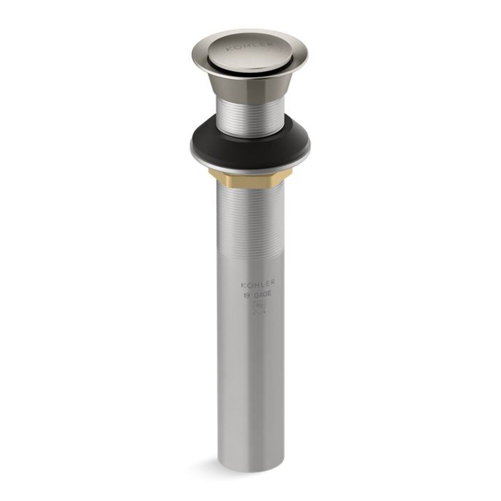 Kohler® 33151-CP Clicker Drain w/o Overflow, Polished Chrome