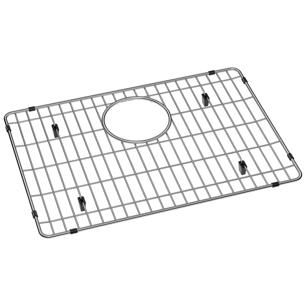 LKOBG2217SS Elkay 19-13/16"x13-13/16" Bottom Rear Center Drain Sink Grid, Stainless Steel