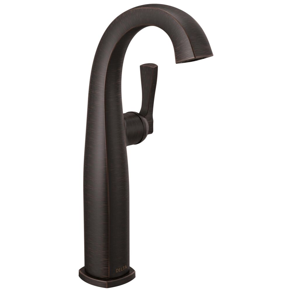 DELTA® 777-RB-DST Stryke® Single-Handle Bathroom Faucet, 1.2 gpm, 9-5/8" H Spout, Venetian Bronze