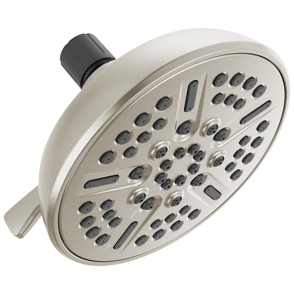 DELTA® 75898SN 6" Shower Head, 8 Sprays, Satin Nickel
