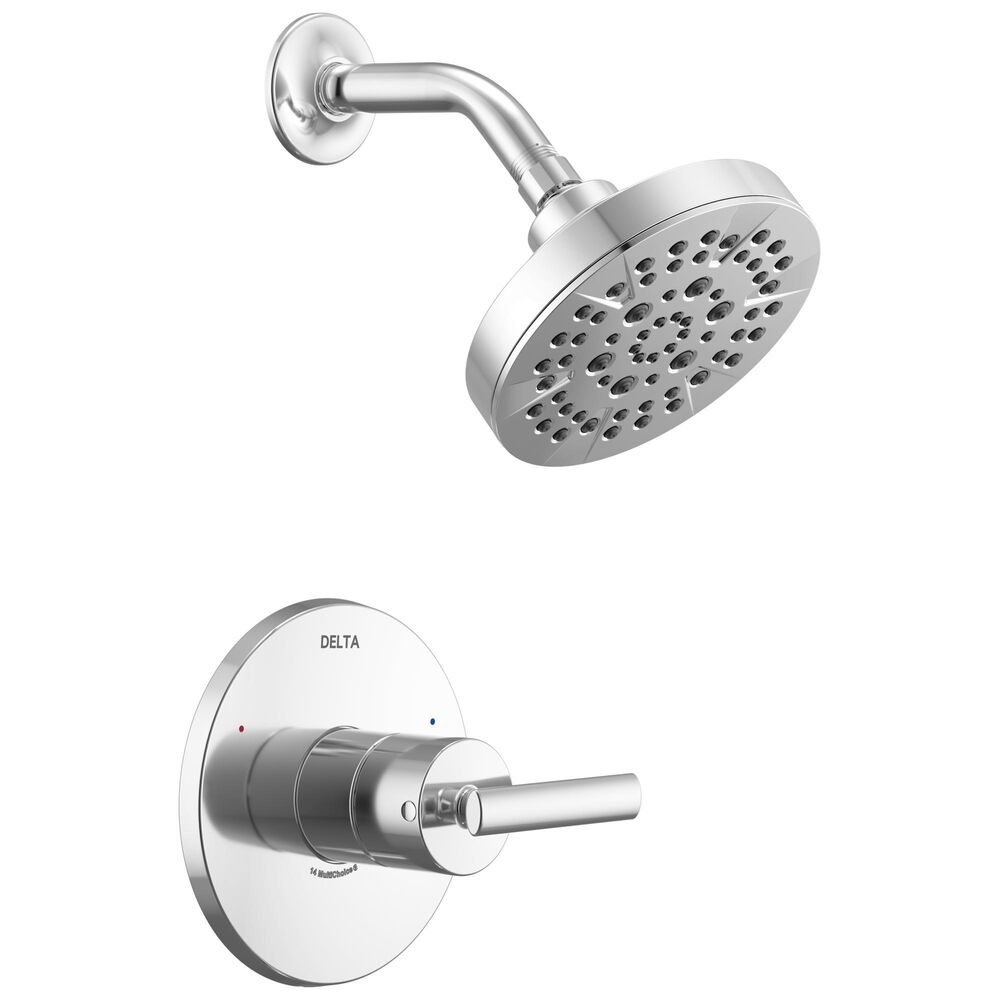 DELTA® T14242 Monitor 14 Shower Trim, 1.75 gpm Shower, Chrome Plated